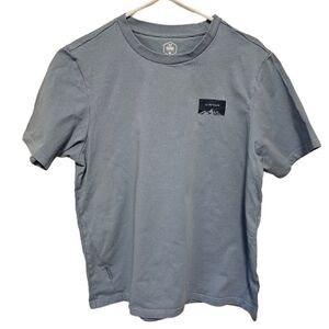 Northyard Light Blue Men's Cotton Short Sleeve T-Shirt Size Large